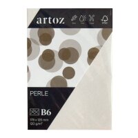 Perle Pkg 5 Kuverts B6 weiss - Artoz - 11836418-211