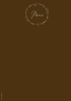 A4 Designpapier: Wildflower, Menu - Artoz - 535796-105