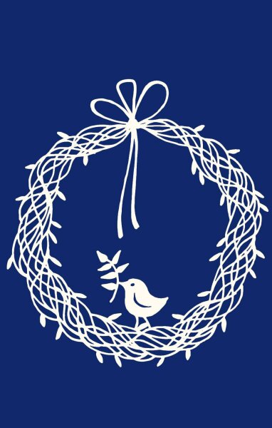 Lasercut, Vogel in Kranz - Artoz - 147146-36