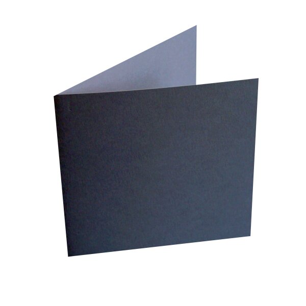 200gm - Floretta Karten querdoppelt M light grey - Artoz - 658452-209