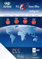PCC Papier Pkg 50 Bg. H.O. 160 blütenweiss - Artoz -...