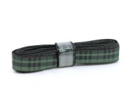 Geschenkband karo - grün/schwarz - Artoz - 14249700-23