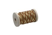 Geschenkband Zopf braun - Artoz - 144400-40