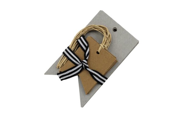 Hangtag Set kraft - 12 - Artoz - 144500-08