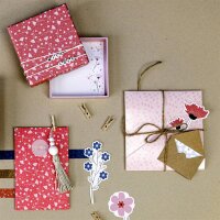 Geschenkanhänger Set Blumen - Artoz - 144500-196