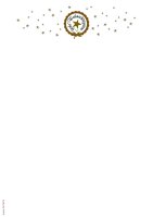 A4 Designpapier: X-Mas Badge FW - Artoz - 1351314-256