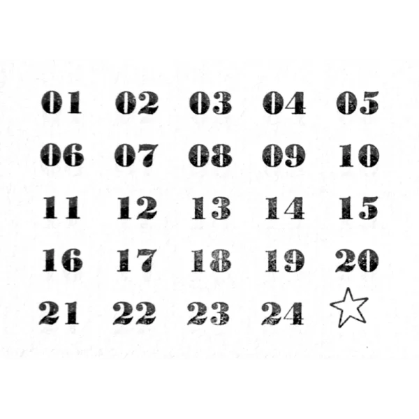 Stempel Adventskalender - Artoz - 137606-265