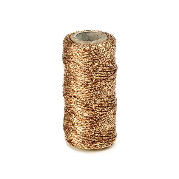 Metallic Garn, 25m/1,5 mm- Roségold - Rössler - 800810500013