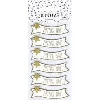 3D Artwork - Sticker Joyeux noël - Artoz - 185500-337