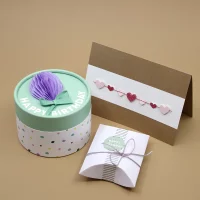 3D Artwork - Sticker Herzgirlande - Artoz - 185560-97