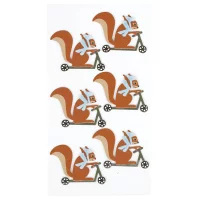 3D Artwork - Sticker Eichhörnchen - Artoz - 185600-223