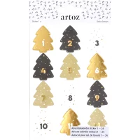 Sticker Advent Tannenbaum Basic - Artoz - 185681-15