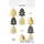 Sticker Advent Tannenbaum Basic - Artoz - 185681-15