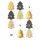 Sticker Advent Tannenbaum Basic - Artoz - 185681-15