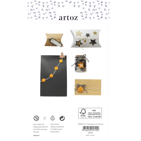 Sticker Transparent von Herzen - Artoz - 185682-34