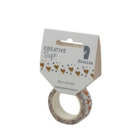 Creative Tape to hang HF/Roségold Herzen auf...