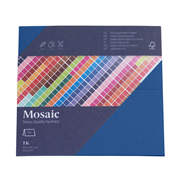 200gm - Mosaic 5 Tischkarten marine - Artoz - 9410205-418