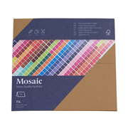200gm - Mosaic 5 Tischkarten natur - Artoz - 9410205-603