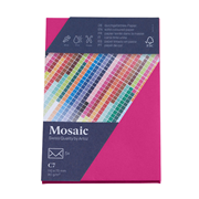 90gm - Mosaic 5 Kuverts C7 fuchsia - Artoz - 9413405-486