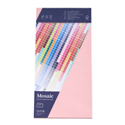 90gm - Mosaic 5 Kuverts C6/5 rosa - Artoz - 9429405-485