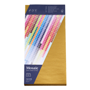 130gm - Mosaic 20 DL C6/5 Kuverts gold - Artoz - 9429420-819