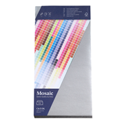 130gm - Mosaic 20 DL C6/5 Kuverts silber - Artoz -...