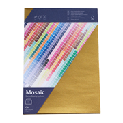 130gm - Mosaic 5 Kuverts C6 gold - Artoz - 9432405-819
