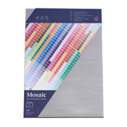 130gm - Mosaic 5 Kuverts C6 silber - Artoz - 9432405-849