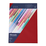 90gm - Mosaic 5 Kuverts B6 feuerrot - Artoz - 9436405-587