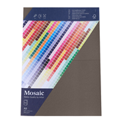 200gm - Mosaic 5 Karten A5 graphit - Artoz - 9439205-218