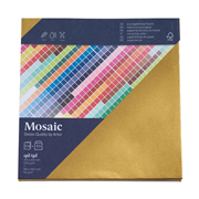 200/90gm - Mosaic Pkg quadratisch gold - Artoz - 944501-819