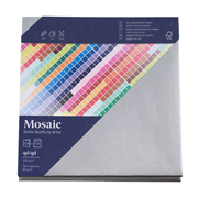 200/90gm - Mosaic Pkg quadratisch silber - Artoz - 944501-849