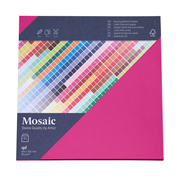 90gm - Mosaic 5 Kuverts quadratisch fuchsia - Artoz -...