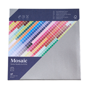 130gm - Mosaic 5 Kuverts quadratisch silber - Artoz -...