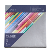 130gm - Mosaic 20 Kuverts quadratisch silber - Artoz -...