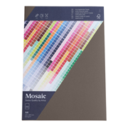 200gm - Mosaic 25 Karten A4 graphit - Artoz - 946925-218