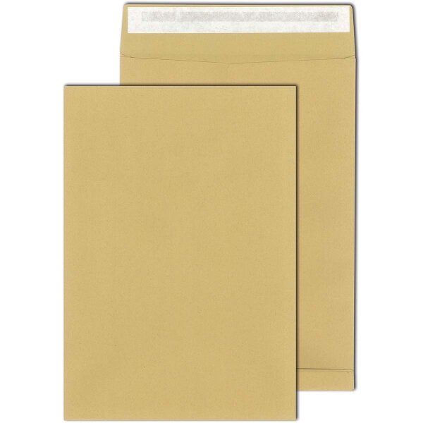 PacknPost® Faltentaschen braun 229x324x20 - C4