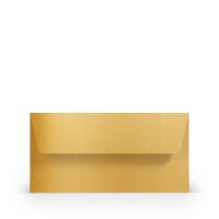 Paperado-Briefumschlag DL, Gold - Rössler - 16400275