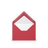 Paperado-Briefumschlag DIN C7 m. Sf., Rot - Rössler - 16400736
