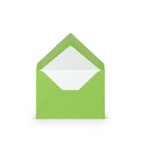 Paperado-Briefumschlag DIN C7 m. Sf, Apple - Rössler - 16400764