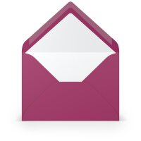 Paperado-Briefumschlag Ft.B6 m. Sf., Amarena - Rössler - 16402046