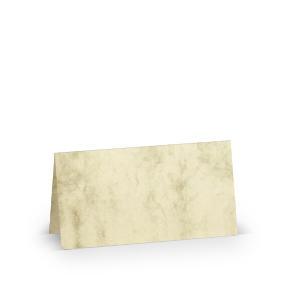 Paperado-Tischkarte 100x100, Chamois Marmora - Rössler - 16403006