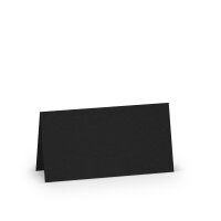 Paperado-Tischkarte 100x100, Schwarz - Rössler -...