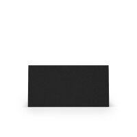 Paperado-Tischkarte 100x100, Schwarz - Rössler -...