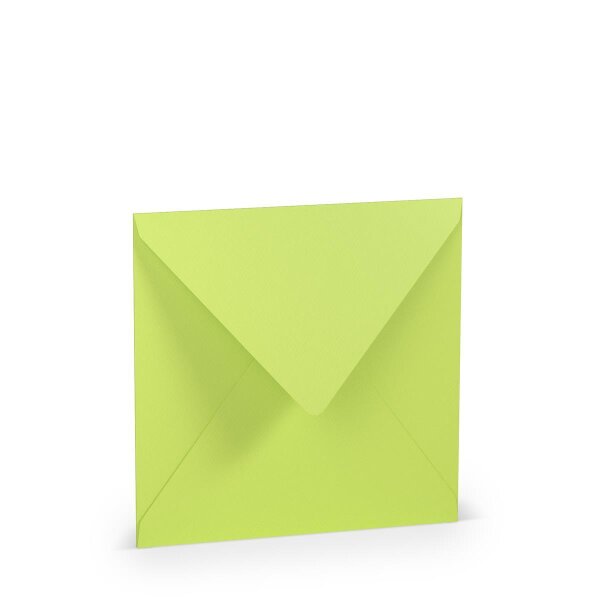 Paperado-Briefumschlag 164x164 m. Sf., Maigrün - Rössler - 16404022