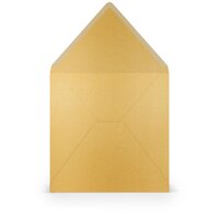 Paperado-Briefumschlag 164x164, Gold - Rössler - 16404075