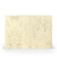 Paperado-Karte DIN A6 hd-pl, Chamois Marmora -...