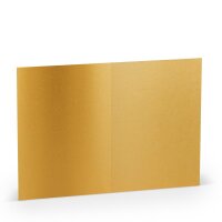Paperado-Karte DIN A6 hd-pl, Gold - Rössler - 16407075