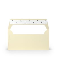 Paperado-Haftklebeumschlag DL m. Sf., Chamois - Rössler - 16409108