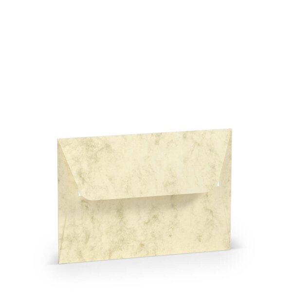 Paperado-Haftklebeumschlag C6 m. Sf., Chamois Marmora - Rössler - 16409206